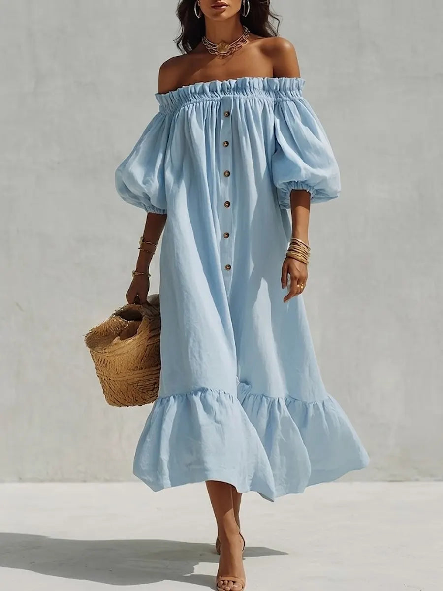 Women's Off-shoulder Dress