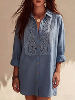 Women's Simple Bohemian Vacation Style Dress
