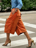 Women's Casual Utility-style Shorts