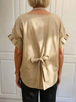Women's Casual Simple Short-sleeve Top