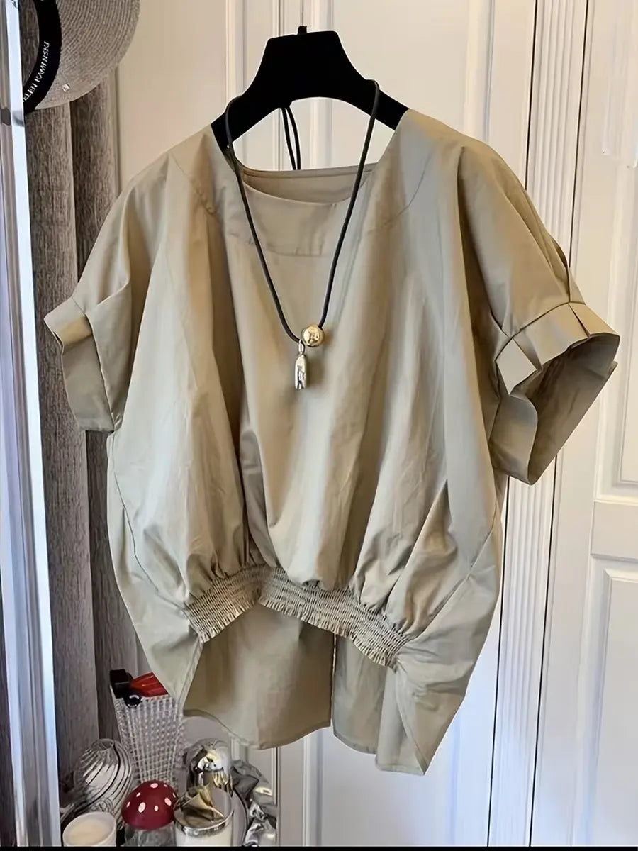 Women's Casual Simple Short-sleeve Top