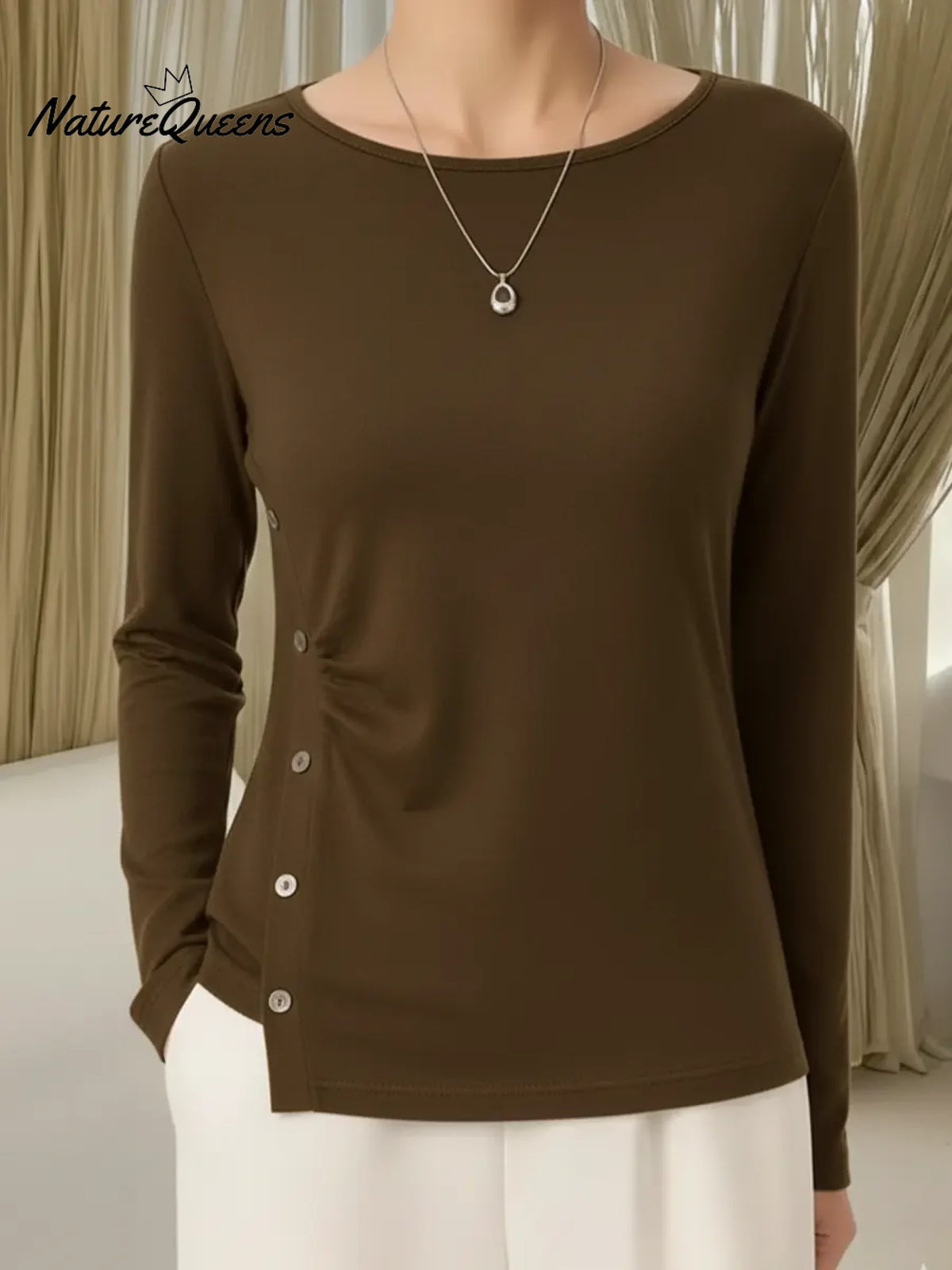 Women's Cozy Stretch Cotton Top