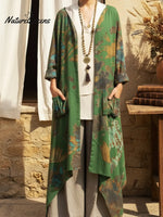 Women's Boho Tie-dye Print Cardigan