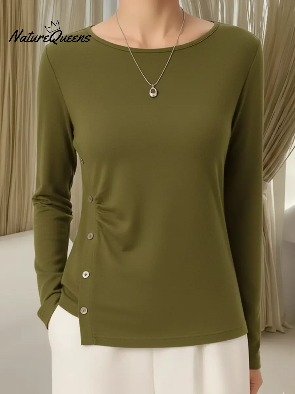 Women's Cozy Stretch Cotton Top