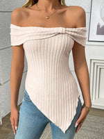 Women's Off-shoulder Sweet Top T-shirt