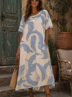Women's Geometric Print Casual Dress