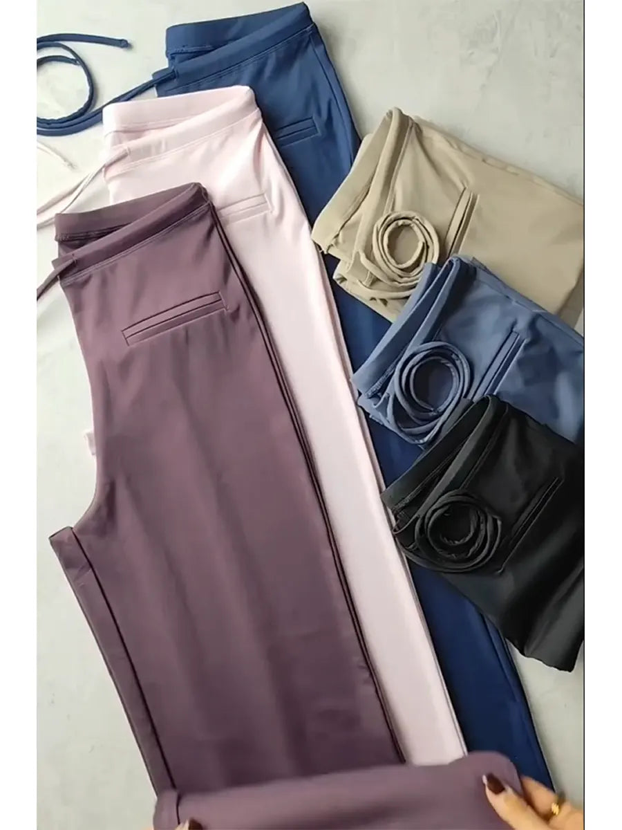 Women's Casual Yoga And Exercise Stretch Pants