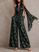 Stylish, Cozy, And Artistic Polka-dot Jumpsuit