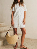 Women's Elegant Floral Short Dress