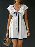 Women's Sleeveless Ruffled Casual Dress