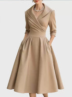 Women's Vintage Elegant Slim-fit Dress