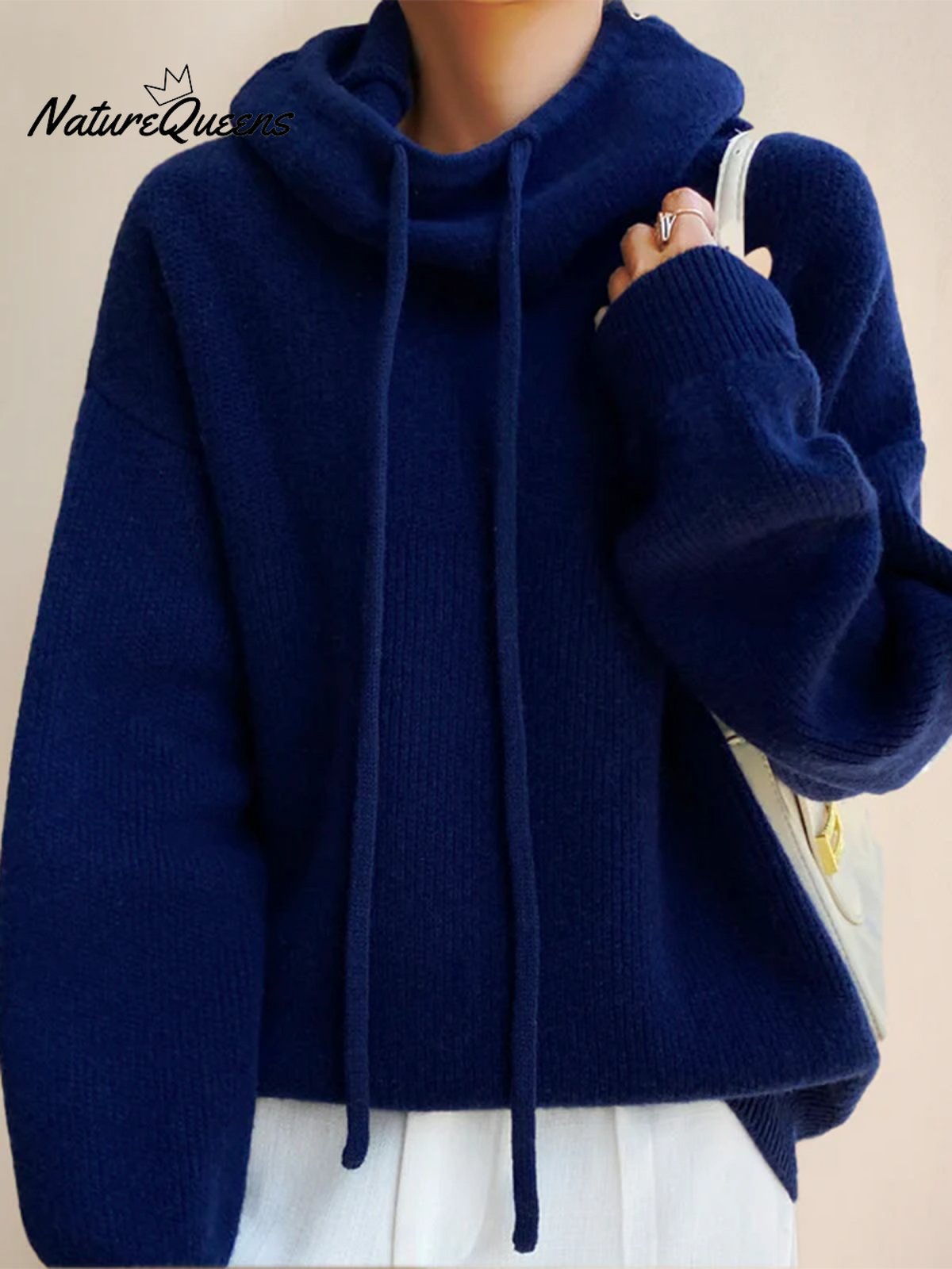 Cozy Loose Turtleneck Pullover Sweater