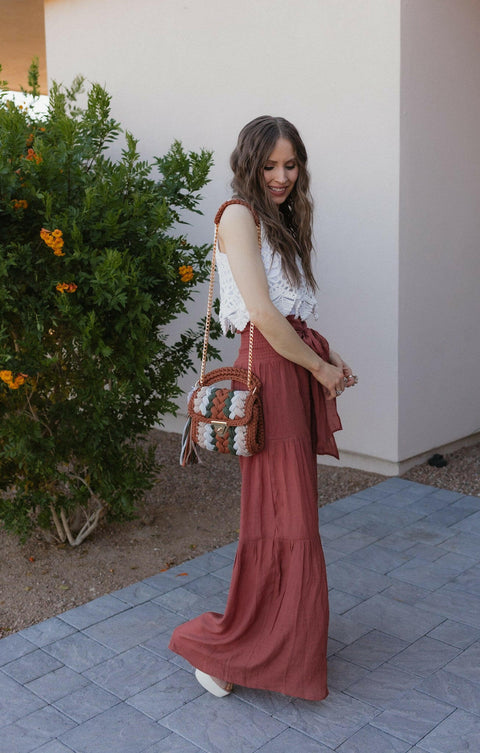 Boho Breeze Tiered Palazzo Pants
