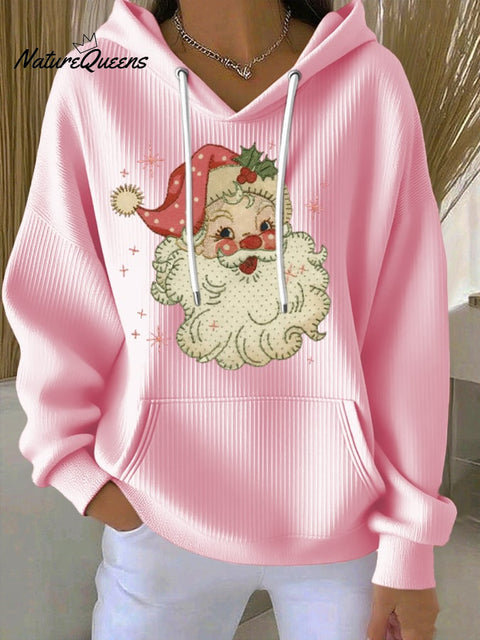 Women's Casual Santa Claus Christmas Hoodie