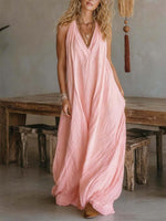Women'S Casual Solid ColorDress