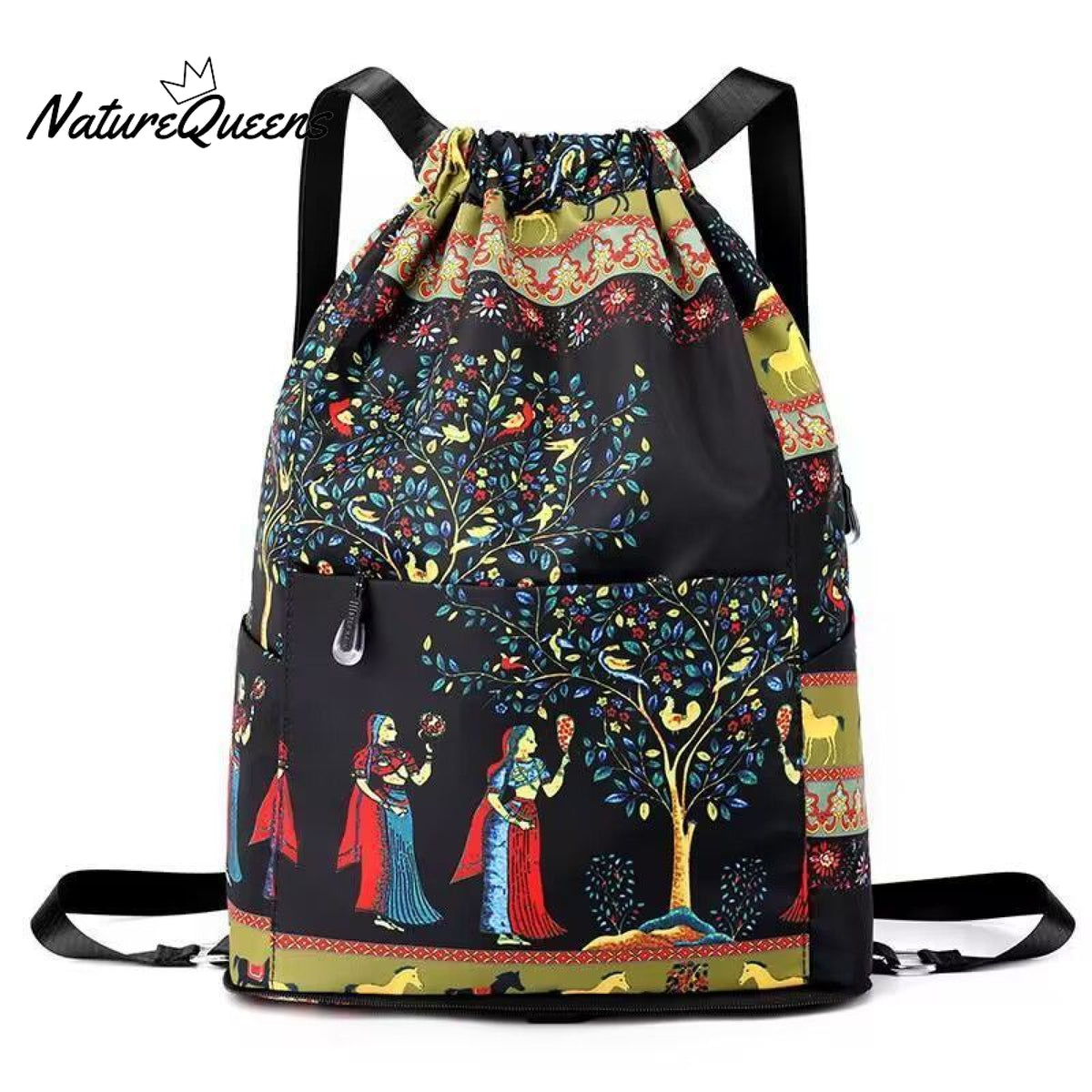 🔥Drawstring Foldable Large Capacity Dry-wet Separation Travel Sports Backpack