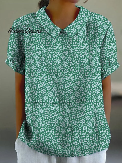 🔥Best Match🔥Women's Retro Floral Casual Shirt