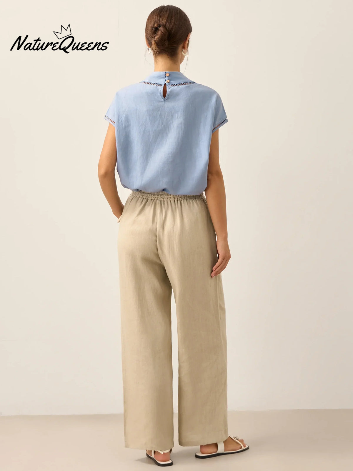100% Linen Classic Pants LYON