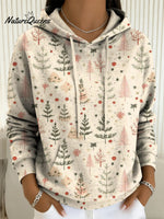 Women's Christmas Tree Pattern Art Print Casual Sweatshirt