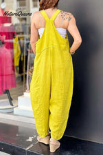 Women's casual overalls jumpsuit