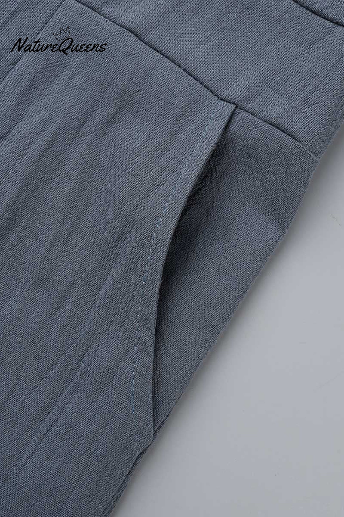 Casual Solid Buckle Square Collar Regular Jumpsuits(5 Colors)