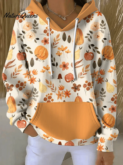 Women's Thanksgiving Print Casual Sweatshirt