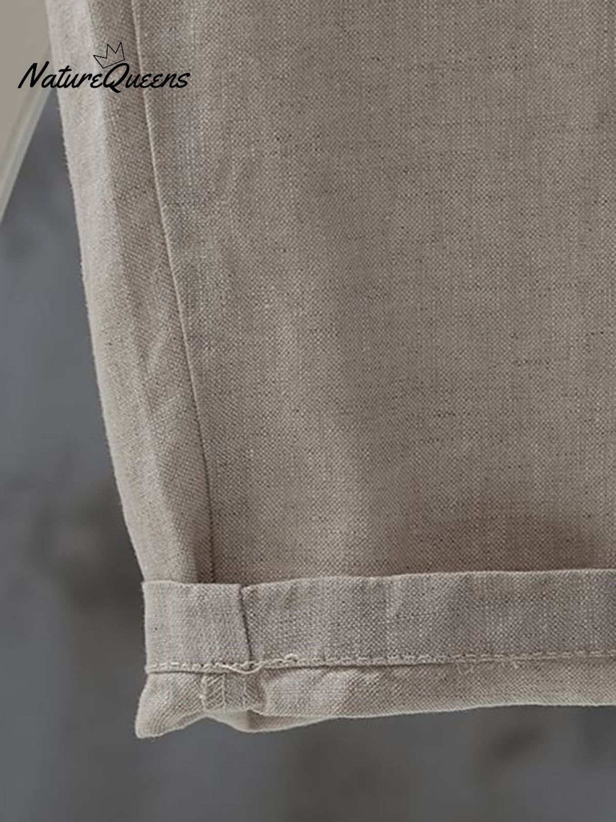 Women's Solid Color Simple Versatile Loose Casual Cotton And Linen Pants