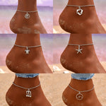 Beach Vacation Butterfly Dolphin Fashion Ankle Chain
