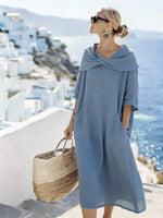 Women'S Casual Solid ColorDress