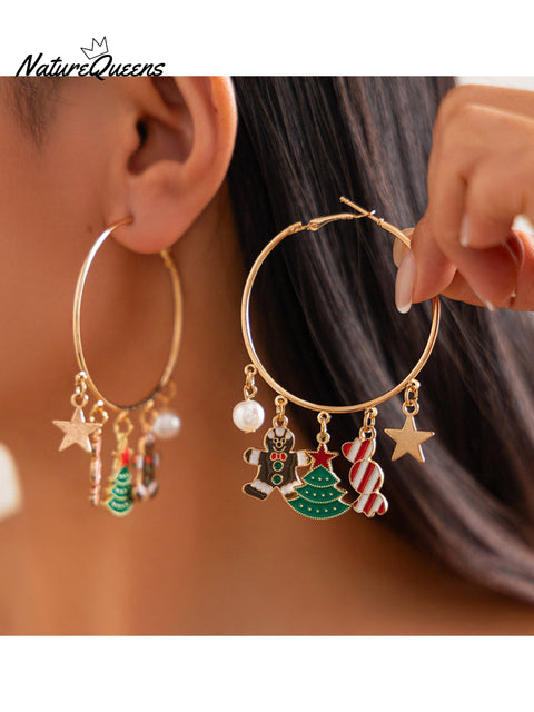 Women's Christmas Fashion Earrings Accessories