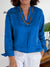Women's Solid Color Cotton Shirt