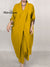 Women's Designer Cross Collar Loose Casual Pocket Cotton Dress