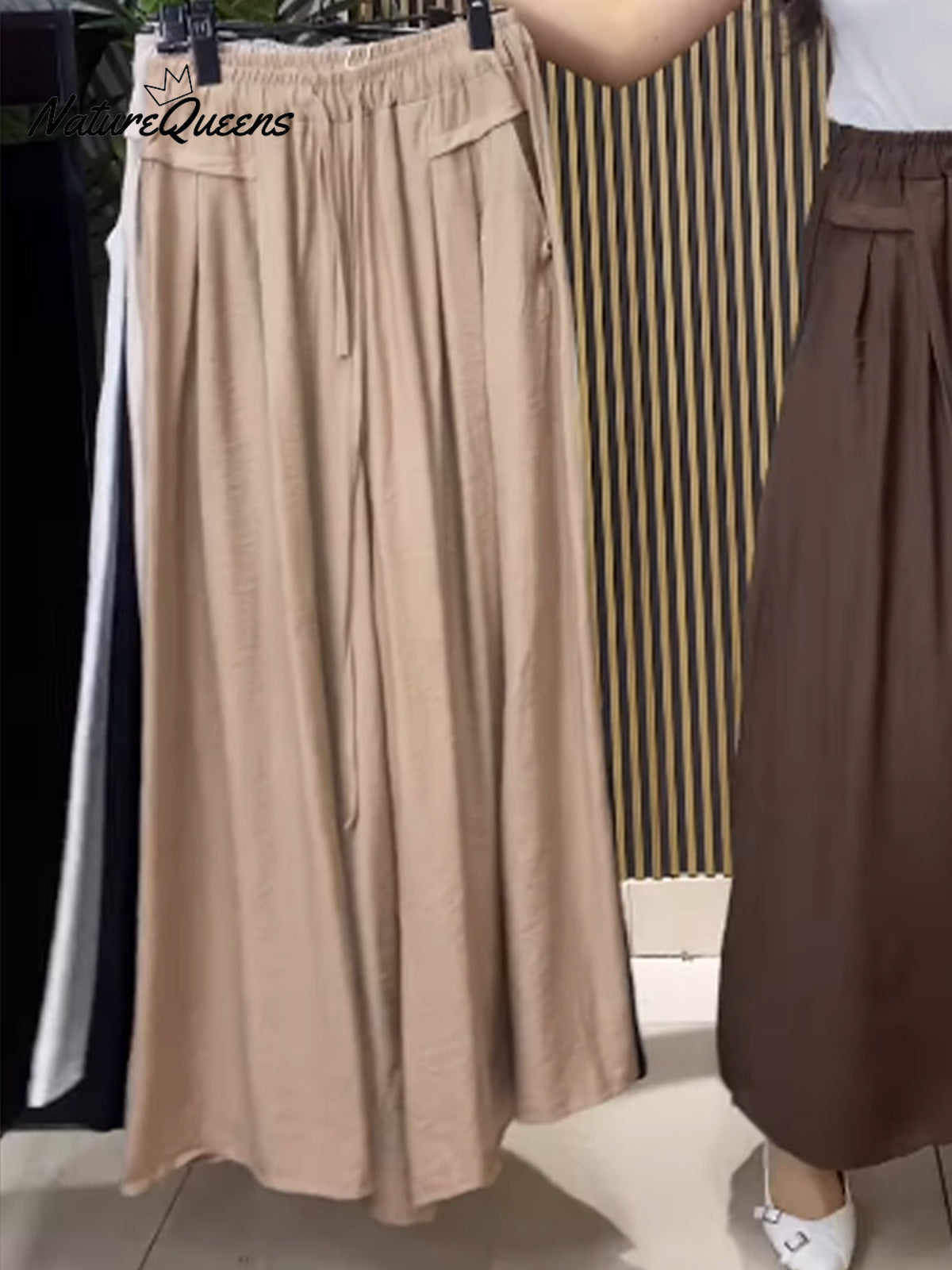 Women's Cotton And Linen Casual Pants