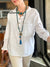Women's Splicing Casual Cotton Shirt