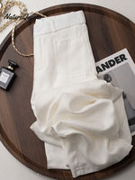 Women's Cotton And Linen Casual Pants