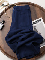 Women's Cotton And Linen Casual Pants