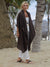 Women's Linen Pocket Long Cardigan