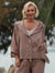 Women's Causul 100% Linen Hooded Jacket