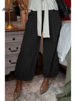 Women's Cotton And Linen Casual Pants