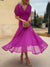 🔥Limited time promotion Women's Elegant Mesh Boutonniere Dress