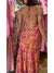 Women's Vintage Paisley Print Cotton Maxi Dress