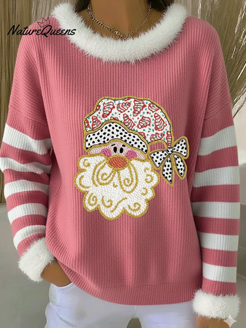 Women's Christmas Print Casual Hooded Sweatshirt