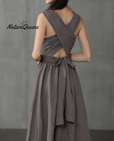 Cross Back Cocktail Dress
