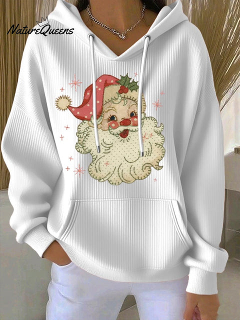 Women's Casual Santa Claus Christmas Hoodie