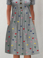 Women'S Casual Color-BlockDress