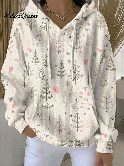 Women's Christmas Tree Print Casual Sweatshirt