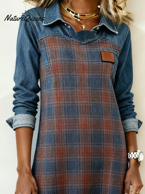 Women'S Casual Printed Dress