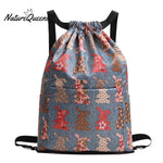 🔥Drawstring Foldable Large Capacity Dry-wet Separation Travel Sports Backpack