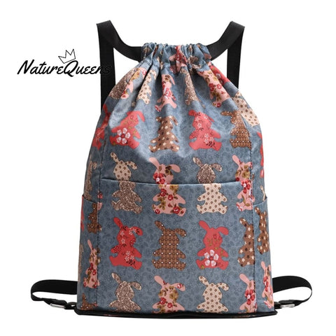 🔥Drawstring Foldable Large Capacity Dry-wet Separation Travel Sports Backpack