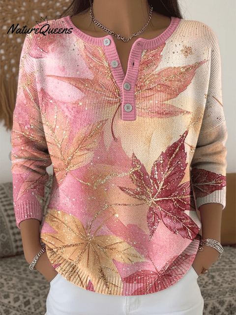 Women's Fall Thanksgiving Printed Tops